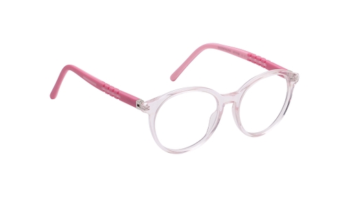 Image 2 of Pink Round Eyeglasses for Kids from Dash Available at Titan Eye+