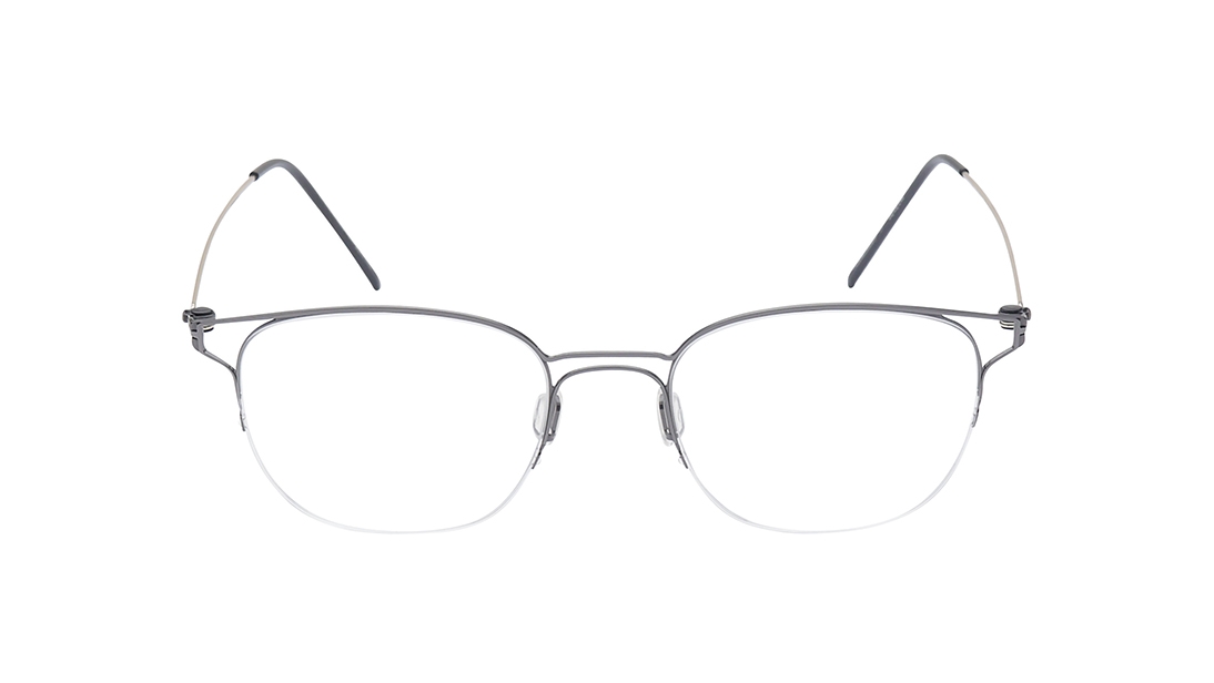 Image 1 of Grey Square Eyeglasses for Men and Women from Zefr Available at Titan Eye+