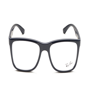 Image 2 of Black Square Eyeglasses for Men and Women from Rayban Available at Titan Eye+