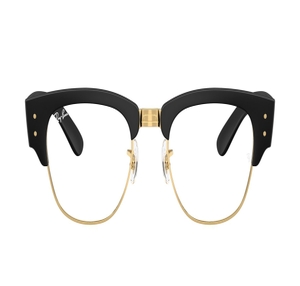 Image 2 of Black Clubmaster Eyeglasses for Men and Women from Rayban Available at Titan Eye+