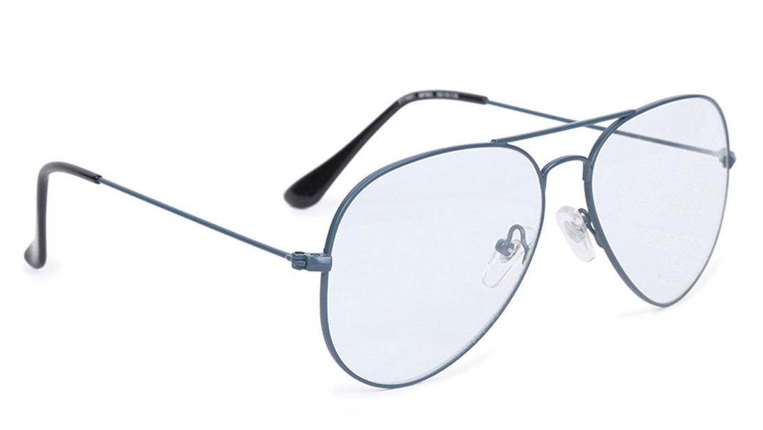Image 1 of Blue Aviator Eyeglasses for Men from Fastrack Available at Titan Eye+