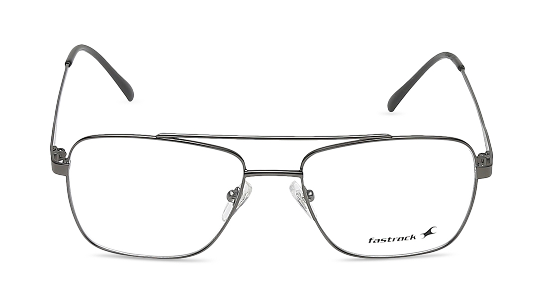 Image 1 of Gun Metal Navigator Eyeglasses for Men from Fastrack Available at Titan Eye+
