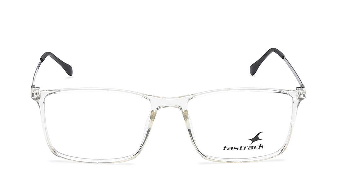 Image 1 of Transparent Square Eyeglasses for Men and Women from Fastrack Available at Titan Eye+