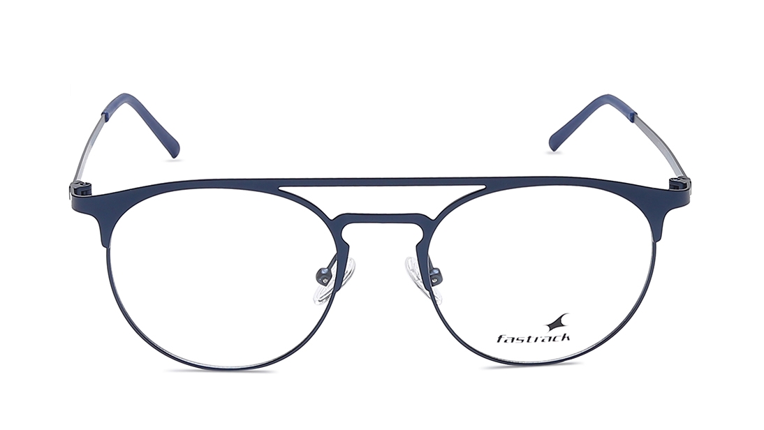 Image 1 of Blue Aviator Eyeglasses for Men from Fastrack Available at Titan Eye+