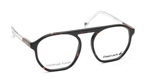 Image 2 of Black Navigator Eyeglasses for Men from Fastrack Available at Titan Eye+