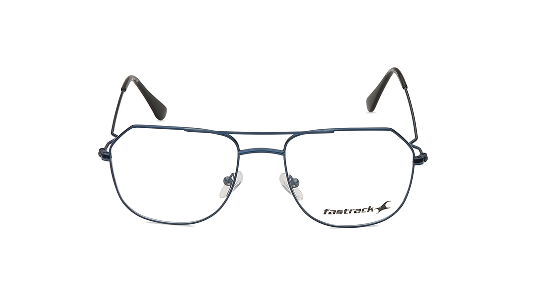 Image 1 of Blue Navigator Eyeglasses for Men from Fastrack Available at Titan Eye+