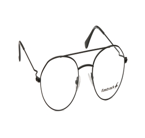 Image 2 of Black Aviator Eyeglasses for Men from Fastrack Available at Titan Eye+