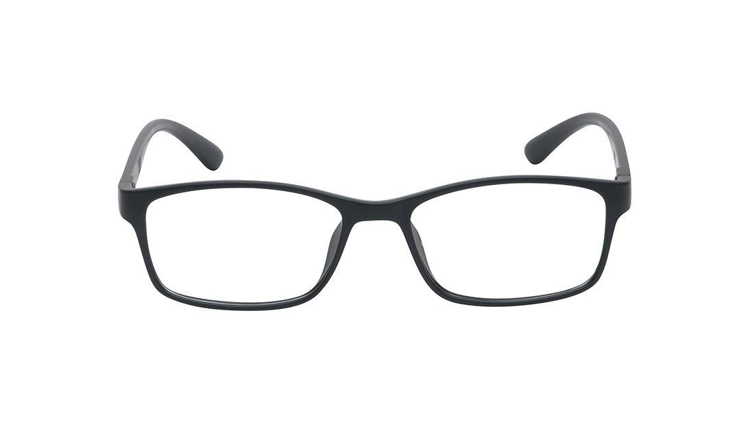 Image 1 of Black Rectangle Eyeglasses for Men and Women from Fastrack Available at Titan Eye+