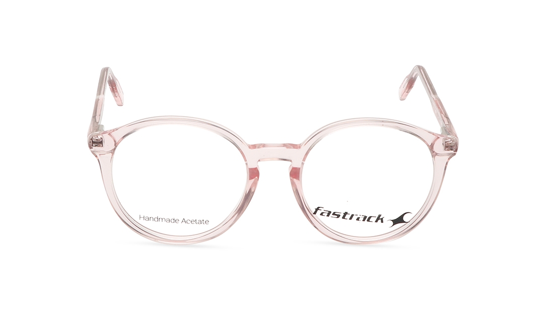 Image 1 of Pink Round Eyeglasses for Men and Women from Fastrack Available at Titan Eye+