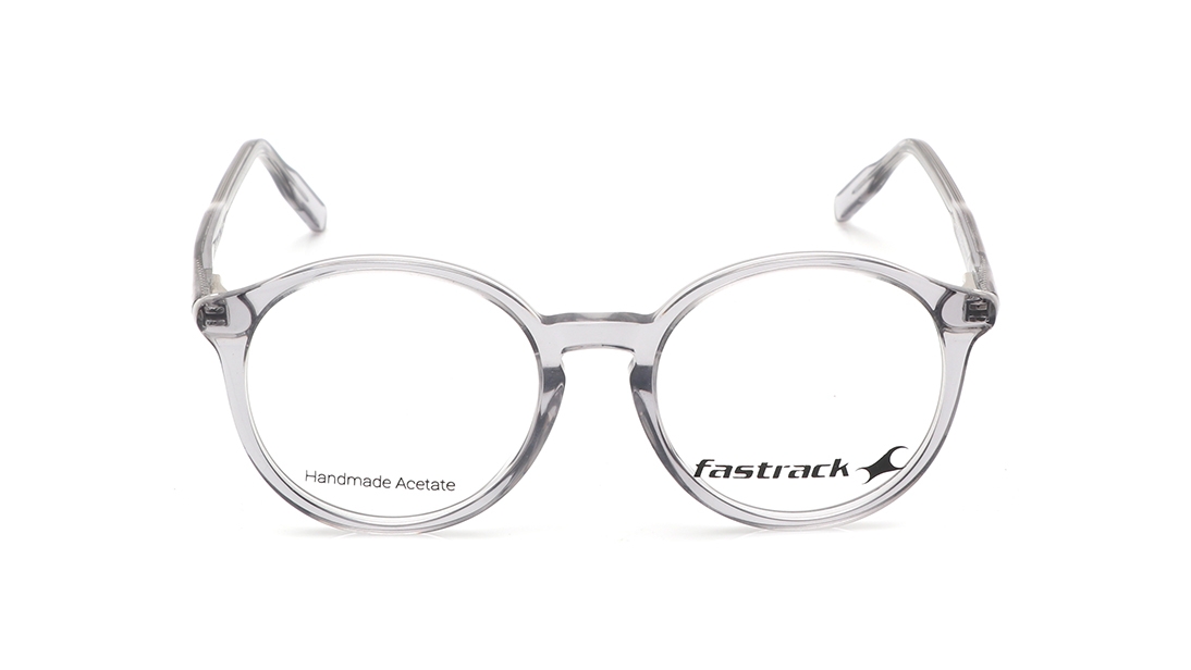 Image 1 of Grey Round Eyeglasses for Men and Women from Fastrack Available at Titan Eye+