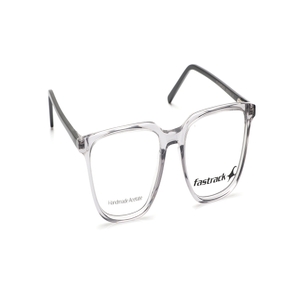 Image 2 of Grey Square Eyeglasses for Men and Women from Fastrack Available at Titan Eye+