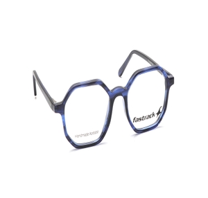 Image 2 of Blue Hexagon Eyeglasses for Women from Fastrack Available at Titan Eye+