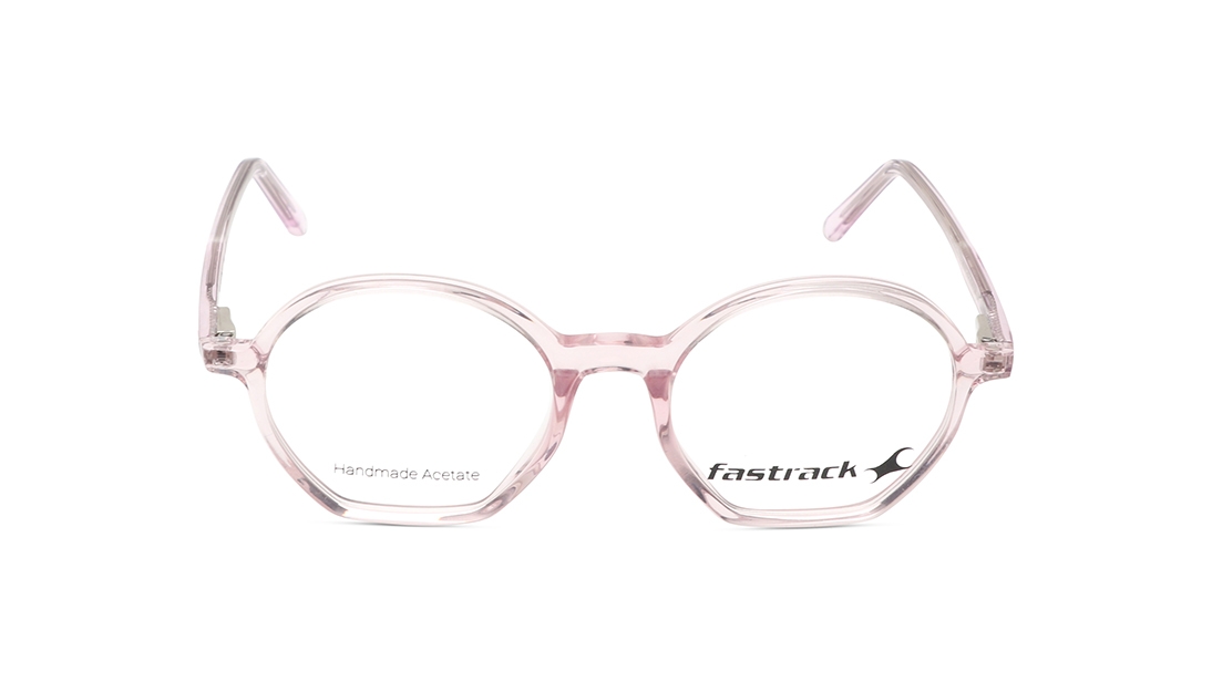 Image 1 of Pink Round Eyeglasses for Men and Women from Fastrack Available at Titan Eye+