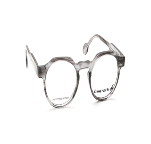 Image 2 of Grey Round Eyeglasses for Men and Women from Fastrack Available at Titan Eye+