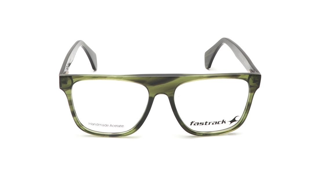 Image 1 of Olive Square Eyeglasses for Men and Women from Fastrack Available at Titan Eye+