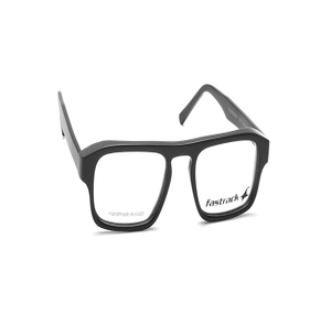 Image 2 of Black Rectangle Eyeglasses for Men and Women from Fastrack Available at Titan Eye+