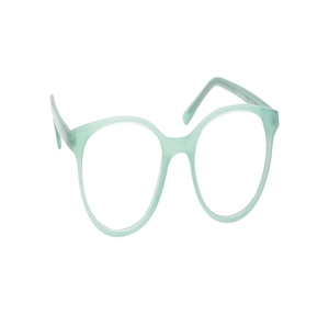 Image 2 of Teal Oval Eyeglasses for Women from Fastrack Available at Titan Eye+