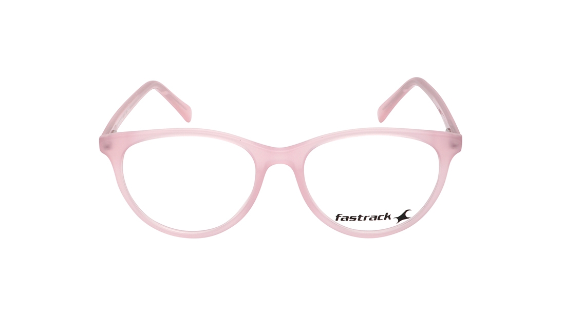 Image 1 of Pink Oval Eyeglasses for Women from Fastrack Available at Titan Eye+