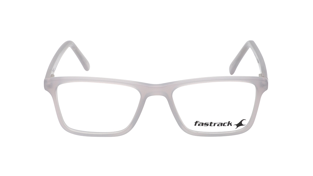Image 1 of Grey Rectangle Eyeglasses for Men from Fastrack Available at Titan Eye+