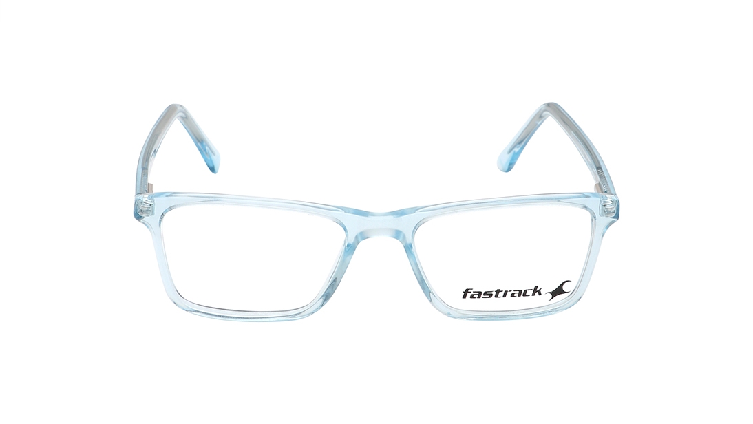Image 1 of Blue Rectangle Eyeglasses for Men from Fastrack Available at Titan Eye+