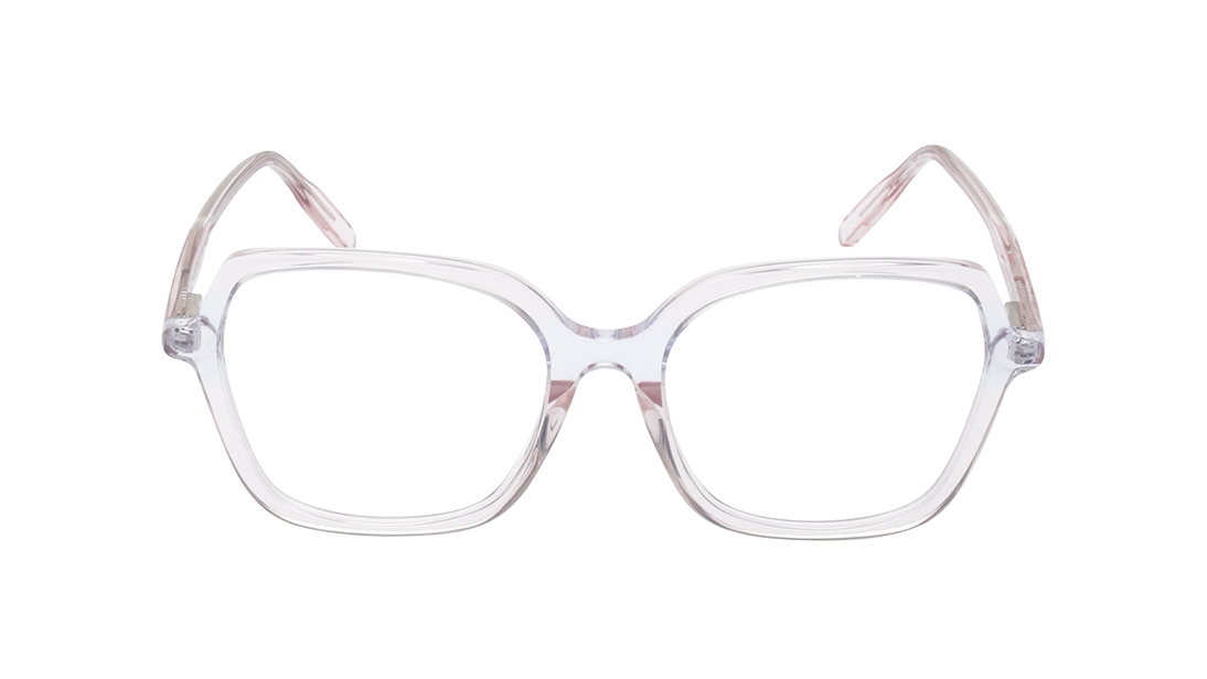 Image 1 of Orange Square Eyeglasses for Women from Fastrack Available at Titan Eye+