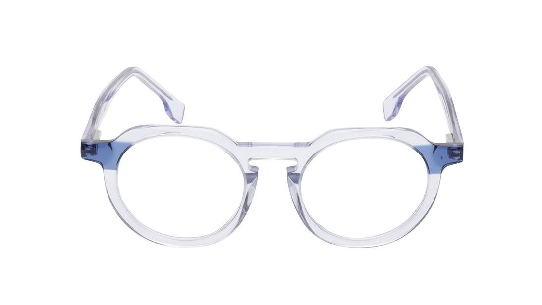 Image 1 of Blue Round Eyeglasses for Men and Women from Fastrack Available at Titan Eye+