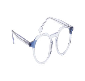 Image 2 of Blue Round Eyeglasses for Men and Women from Fastrack Available at Titan Eye+