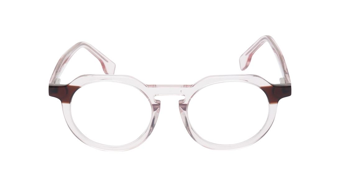 Image 1 of Orange Round Eyeglasses for Men and Women from Fastrack Available at Titan Eye+