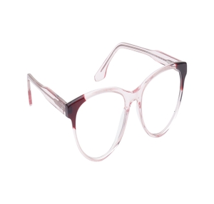 Image 2 of Pink CatEye Eyeglasses for Women from Fastrack Available at Titan Eye+