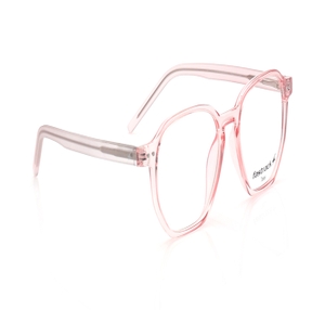 Image 2 of Pink Square Computer Glasses for Men and Women from Tees By Fastrack Available at Titan Eye+