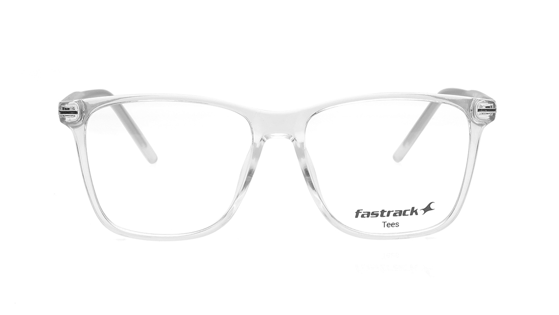 Image 1 of Crystal Wayfarer Computer Glasses for Men and Women from Tees By Fastrack Available at Titan Eye+