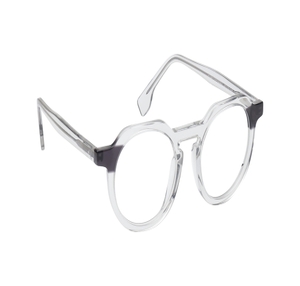 Image 2 of Grey Round Eyeglasses for Men and Women from Fastrack Available at Titan Eye+