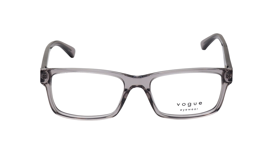 Image 1 of Grey Rectangle Eyeglasses For Men from Vogue Eyewear Available at Titan Eye+