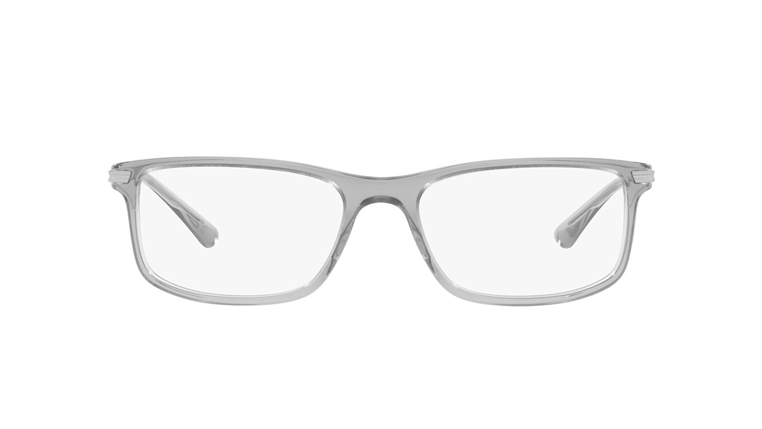 Image 1 of Grey Rectangle Eyeglasses for Men from Vogue Eyewear Available at Titan Eye+