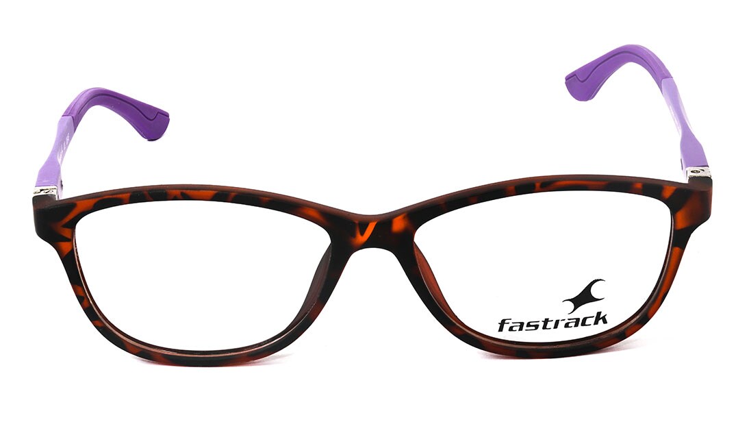Image 1 of Havana Wayfarer Eyeglasses for Women from Fastrack Available at Titan Eye+