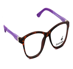 Image 2 of Havana Wayfarer Eyeglasses for Women from Fastrack Available at Titan Eye+