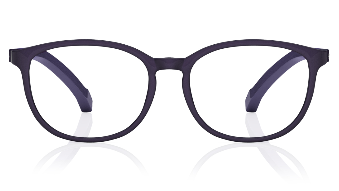 Image 1 of Purple Round Eyeglasses for Women from Fastrack Available at Titan Eye+