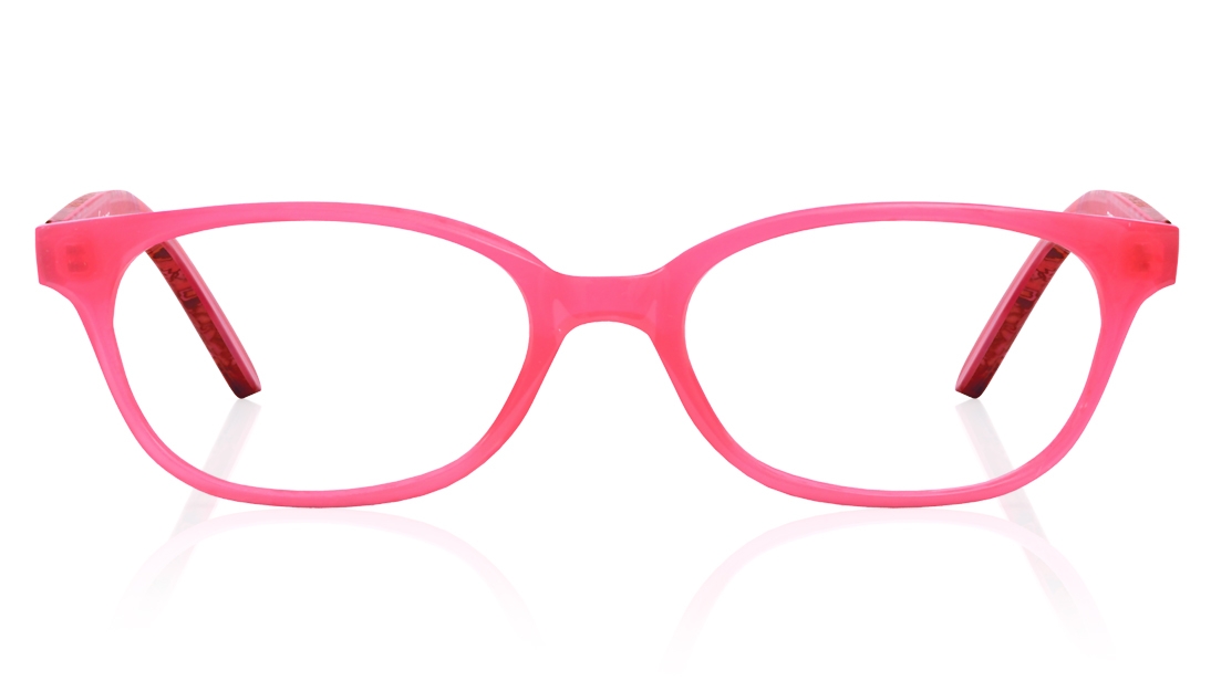 Image 1 of Pink Wayfarer Eyeglasses for Men and Women from Fastrack Available at Titan Eye+