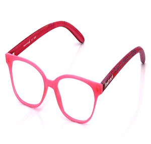 Image 2 of Pink Wayfarer Eyeglasses for Men and Women from Fastrack Available at Titan Eye+