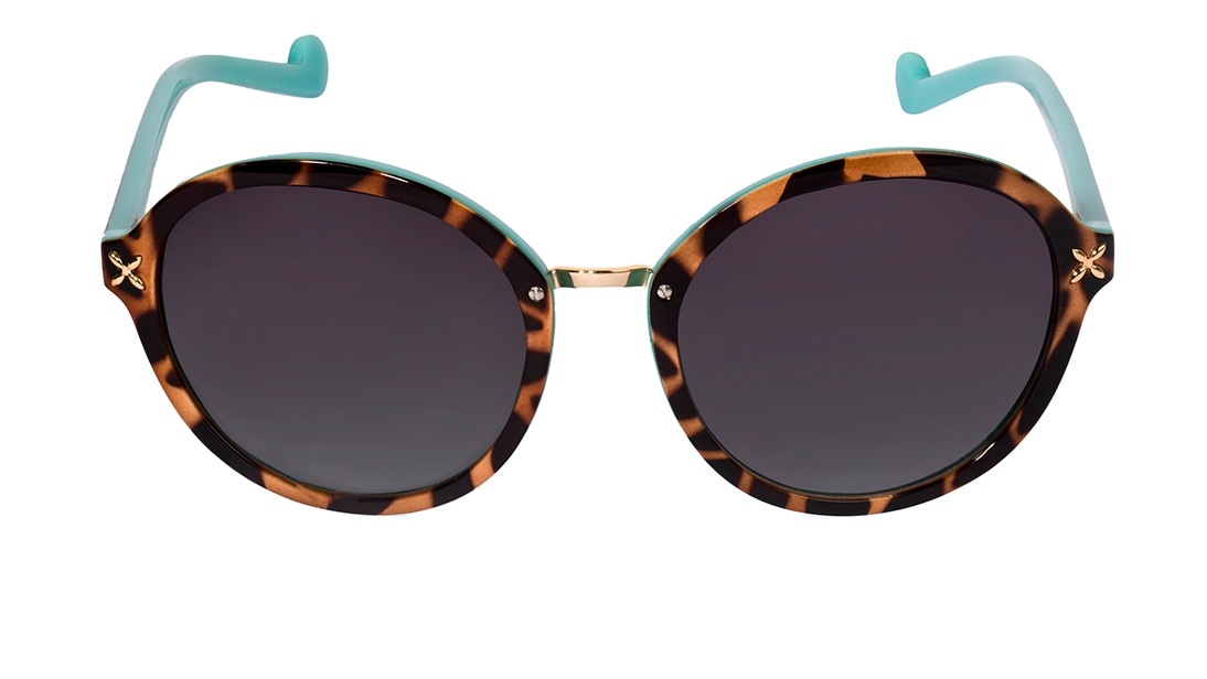 Image 1 of Black Round Polarized Sunglasses for Men from Titan Available at Titan Eye+