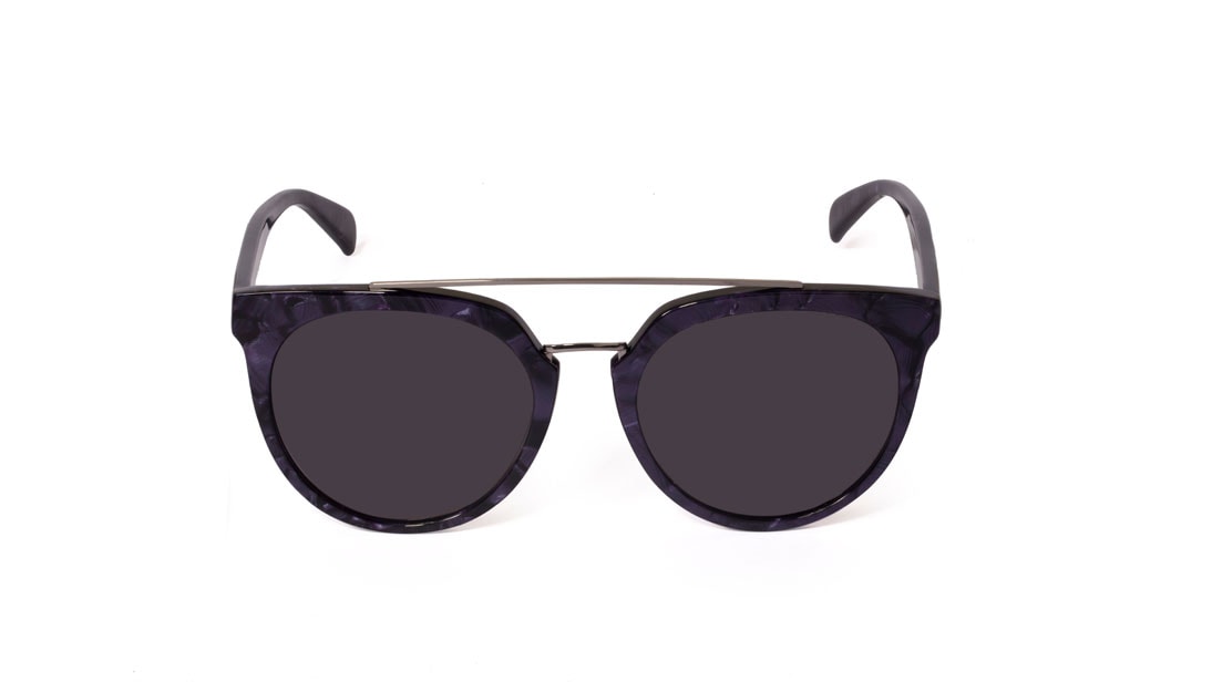Image 1 of Black Round Sunglasses for Women from Titan Available at Titan Eye+