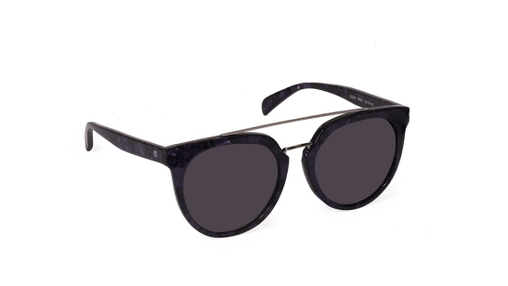 Image 2 of Black Round Sunglasses for Women from Titan Available at Titan Eye+
