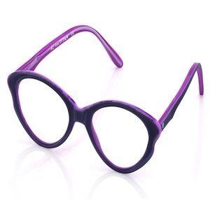 Image 2 of Purple CatEye Eyeglasses for Men and Women from Titan Available at Titan Eye+