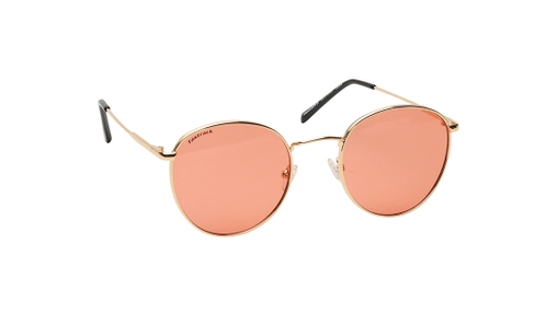 Image 2 of Pink Round Sunglasses for Men and Women from Fastrack Available at Titan Eye+