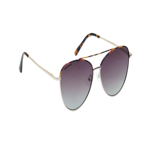 Image 2 of Purple Aviator Sunglasses for Women from Fastrack Available at Titan Eye+
