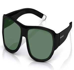 Image 2 of Green Rectangle Polarized Sunglasses for Men from Fastrack Available at Titan Eye+