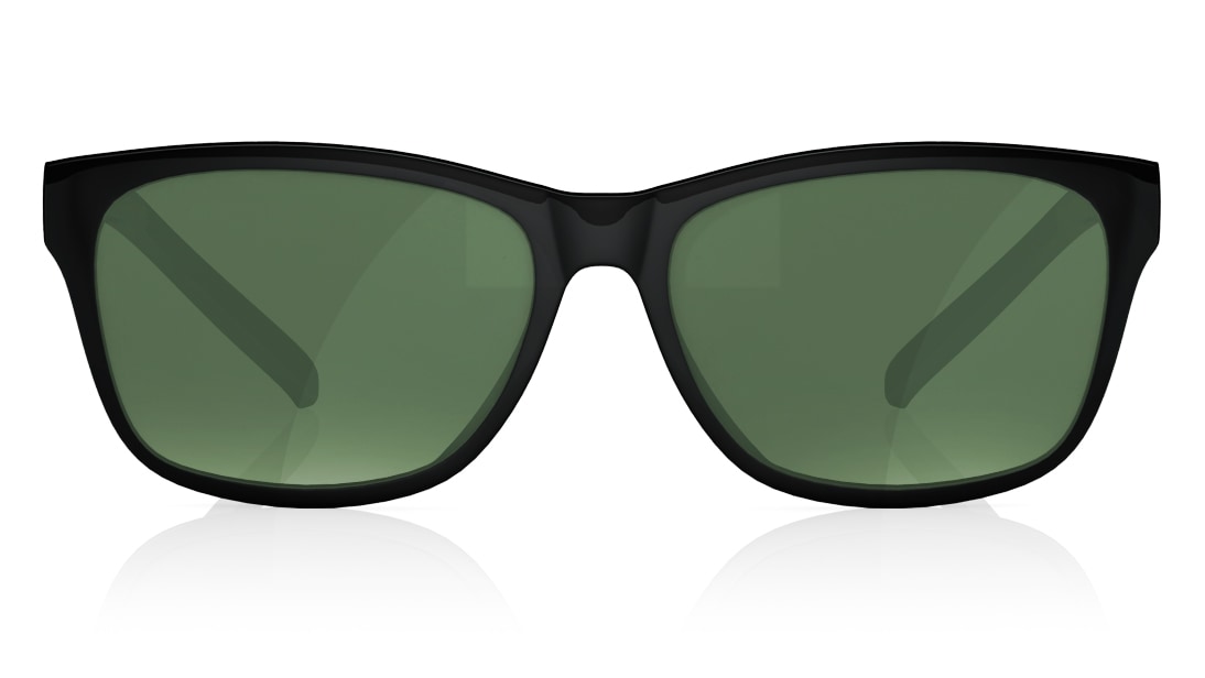 Image 1 of Green Wayfarer Sunglasses for Men from Fastrack Available at Titan Eye+