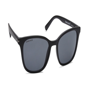 Image 2 of Grey Wayfarer Sunglasses for Men from Fastrack Available at Titan Eye+