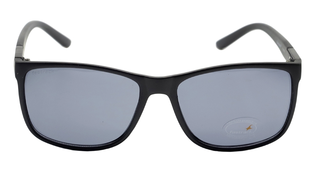 Image 1 of Black Square Sunglasses for Men from Fastrack Available at Titan Eye+
