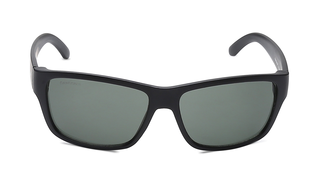 Image 1 of Green Wayfarer Sunglasses for Men and Women from Fastrack Available at Titan Eye+